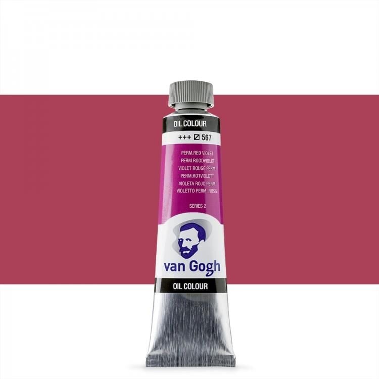 Talens Van Gogh Yağlı Boya 40ml Seri 2 567 Prem Red Violet