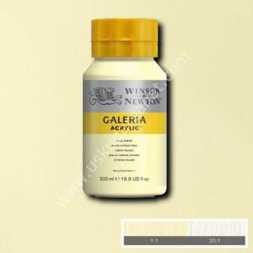 W.Newton Galeria Akrilik Boya 500ml 434 PALE LEMON