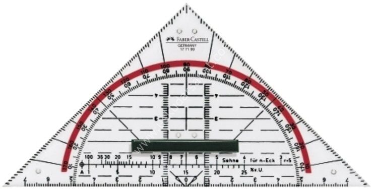 Faber Castell - Goedreieck Gönye (177991-177091)