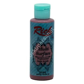 Rich Multi Surface Her Yüzey İçin Akrilik Boya 130 cc. 2150 GÜZ GÜLÜ