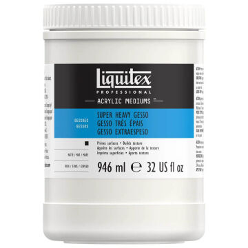 Liquitex Professional Super Heavy Gesso Akrilik Süper Yoğun Zemin Astarı Beyaz 946 ml