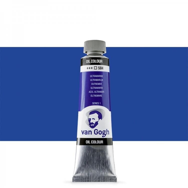 Talens Van Gogh Yağlı Boya 40ml Seri 1 504 Ultramarine