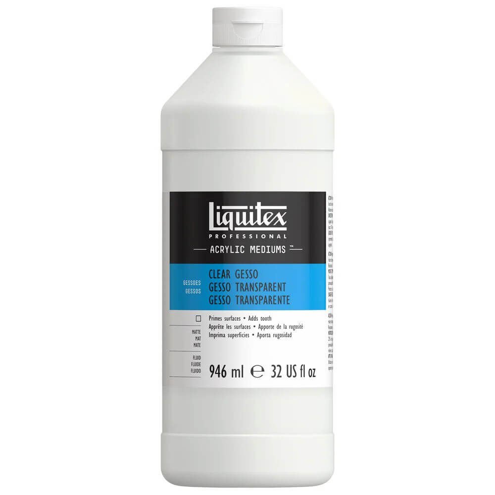 Liquitex Professional Clear Gesso Akrilik Şeffaf Zemin Astarı 946 ml