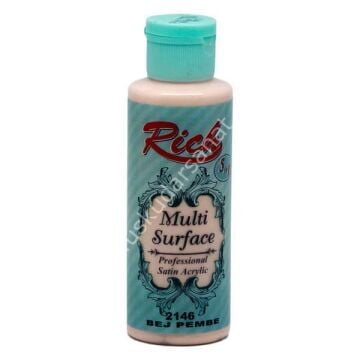 Rich Multi Surface Her Yüzey İçin Akrilik Boya 130 cc. 2146 BEJ PEMBE