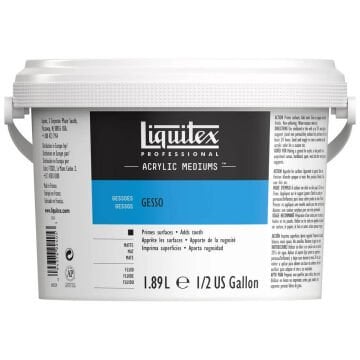 Liquitex Professional Gesso Zemin Astar Boyası Beyaz 1.89 Litre