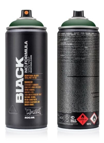 Montana Black Sprey Boya 400ml Tag Green BLK6070