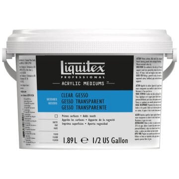 Liquitex Professional Clear Gesso Akrilik Şeffaf Zemin Astarı 1.89 Litre