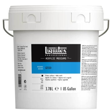 Liquitex Professional Gesso Zemin Astar Boyası Beyaz 3.78 Litre