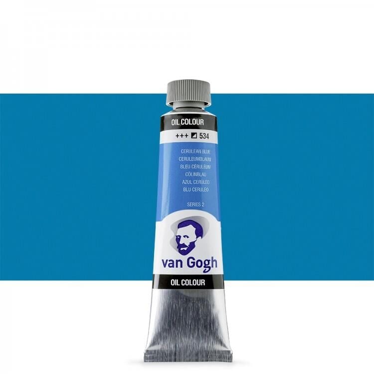 Talens Van Gogh Yağlı Boya 40ml Seri 2 534 Cerulean Blue