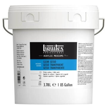Liquitex Professional Clear Gesso Akrilik Şeffaf Zemin Astarı 3.78 Litre