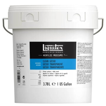 Liquitex Professional Clear Gesso Akrilik Şeffaf Zemin Astarı 3.78 Litre