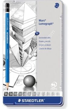 Staedtler Mars Lumograph  Karakalem 12'li Set