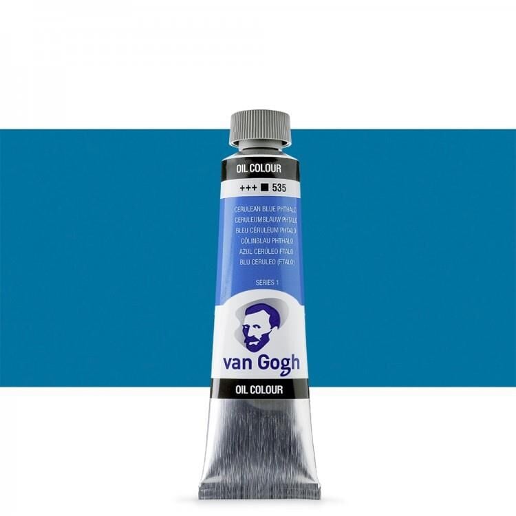 Talens Van Gogh Yağlı Boya 40ml Seri 1 535 Cerulean Bl. (phthalo)
