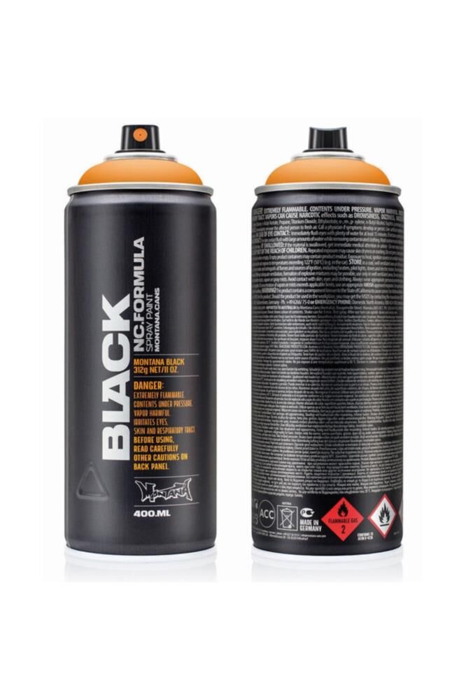 Montana Black Sprey Boya 400ml Clockwork Orange BLK2070