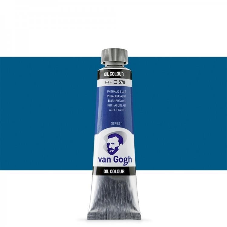 Talens Van Gogh Yağlı Boya 40ml Seri 1 570 Phthalo Blue