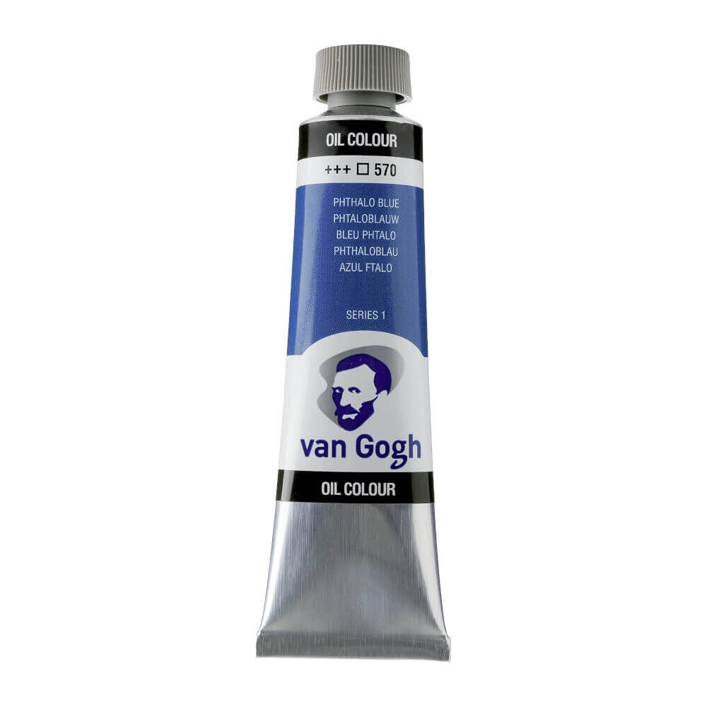 Van Gogh Yağlı Boya 40 ml Seri 1 Phthalo Blue (Primary) 570
