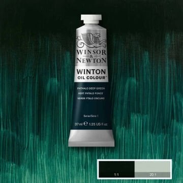 Winsor & Newton Winton Yağlı Boya 37 ml Phthalo Deep Green 048