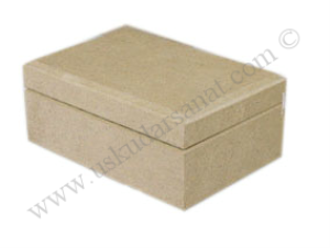 MDF Ahşap Dikdörtgen Mini Kutu 02