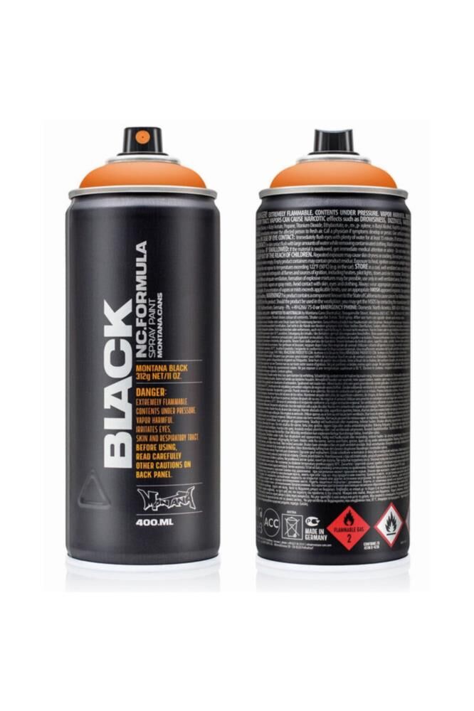 Montana Black Sprey Boya 400ml Pure Orange BLK2075