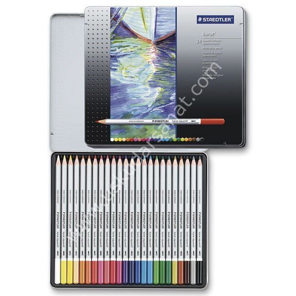 Staedtler Karat Aquarell Boya Kalemi 24'lü Set