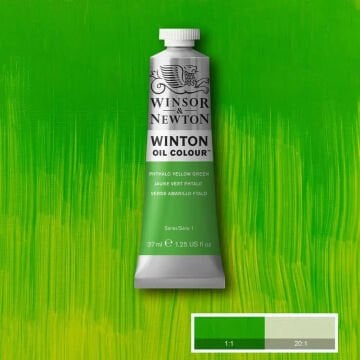 Winsor & Newton Winton Yağlı Boya 37 ml Phthalo Yellow Green 403