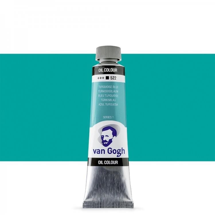 Talens Van Gogh Yağlı Boya 40ml Seri 1 522 Turquoise Blue