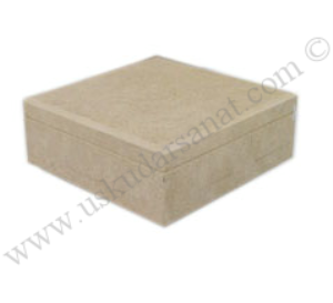 MDF Ahşap Kare Mini Kutu 04