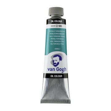 Van Gogh Yağlı Boya 40 ml Seri 2 Phthalo Turquoise Blue 565