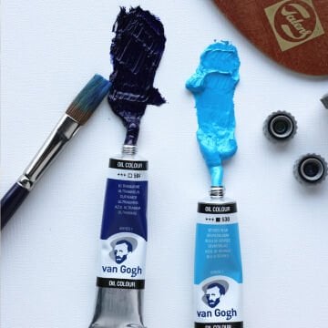 Van Gogh Yağlı Boya 40 ml Seri 2 Phthalo Turquoise Blue 565