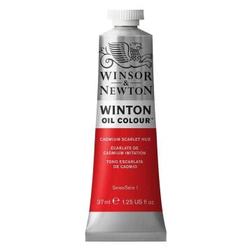Winsor & Newton Winton Yağlı Boya 37 ml Cadmium Scarlet Hue 107
