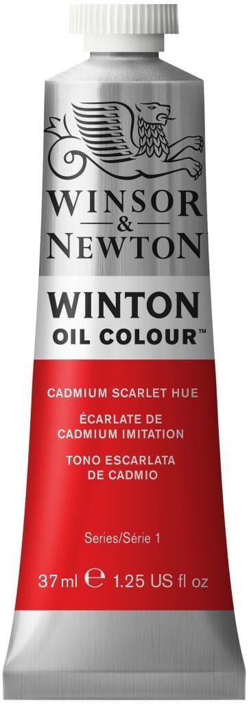 Winsor&Newton Winton Yağlı Boya 37ml 107 Cadmium Scarlet Hue