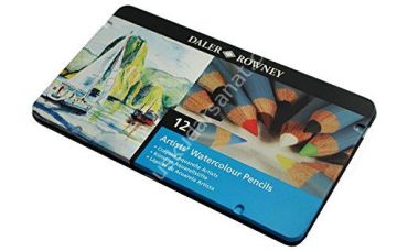 DALER ROWNEY Suluboya Kalemi 12'li Set