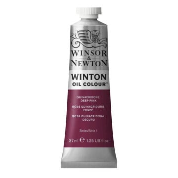 Winsor & Newton Winton Yağlı Boya 37 ml Quinacridone Deep Pink 250