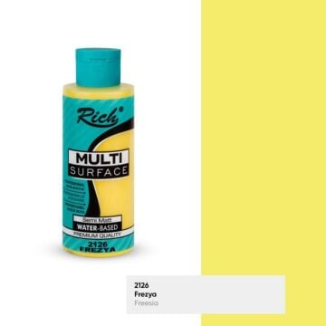 Rich Multi Surface Her Yüzey İçin Akrilik Boya 120 cc. 2126 FREZYA