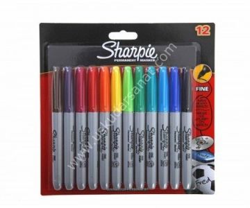 Sharpie Permanent Fine Markör 12'li Set