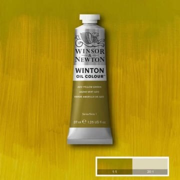 Winsor & Newton Winton Yağlı Boya 37 ml Azo Yellow Green 280
