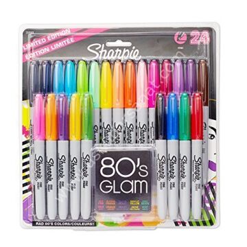 Sharpie Permanent Fine Markör 24 Renk Set