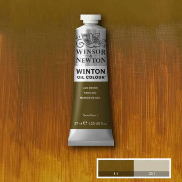 Winsor & Newton Winton Yağlı Boya 37 ml Azo Brown 389