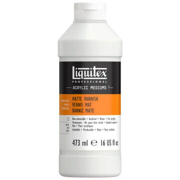 Liquitex Professional Matte Varnish Akrilik Mat Vernik 473 ml