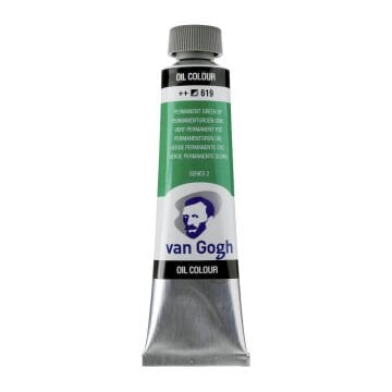 Van Gogh Yağlı Boya 40 ml Seri 2 Permanent Green Deep 619