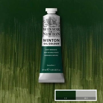 Winsor & Newton Winton Yağlı Boya 37 ml Dark Verdigris 405