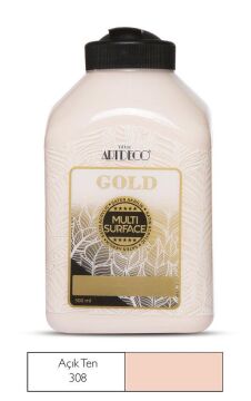 Artdeco Gold Multi Surface Akrilik Boya 500ml 308 Açık Ten