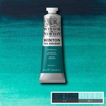 Winsor & Newton Winton Yağlı Boya 37 ml Viridian Hue 696