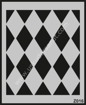 Mood Duvar Stencil Şablon 50X60cm Z016