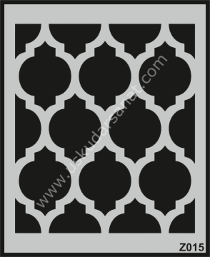Mood Duvar Stencil Şablon 50X60cm Z015