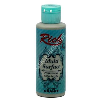 Rich Multi Surface Her Yüzey İçin Akrilik Boya 130 cc. 2110 GRANİT