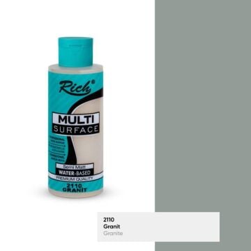 Rich Multi Surface Her Yüzey İçin Akrilik Boya 120 cc. 2110 GRANİT
