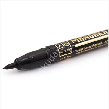 Zig Cartoonist Mangaka Flexible Çizim Kalemi Medium Uç Siyah 010