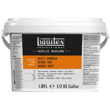 Liquitex Professional Matte Varnish Akrilik Mat Vernik 1.89 Litre