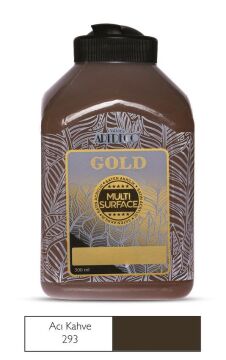 Artdeco Gold Multi Surface Akrilik Boya 500ml 293 Acı Kahve